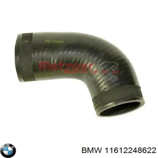 Патрубок повітряний, вихід з турбіни (наддув) 11612248622 BMW