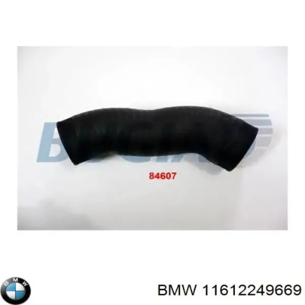 Шланг/патрубок інтеркуллера, нижній правий 11612249669 BMW