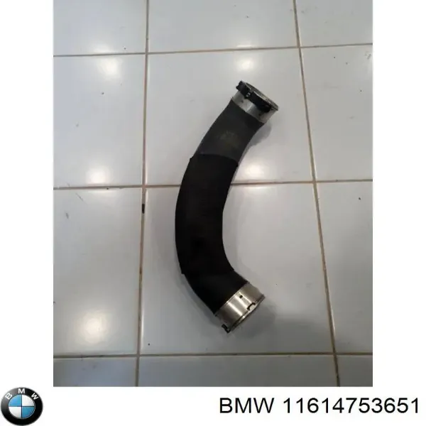 Шланг/патрубок інтеркулера, лівий 11614753651 BMW