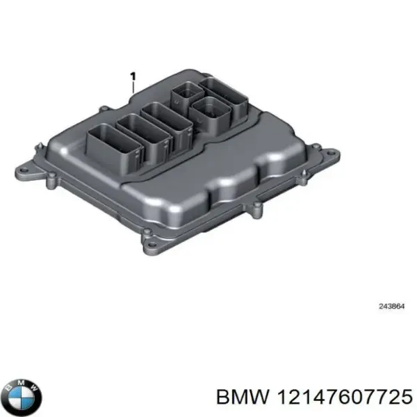 Електронний блок керування двигуном 12147636292 BMW
