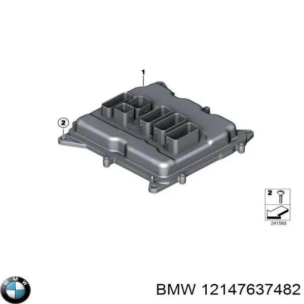 Електронний блок керування двигуном 7644748 BMW