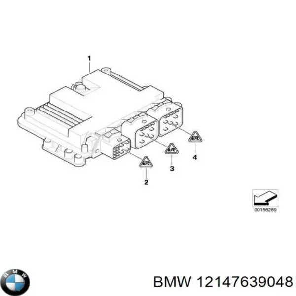 Електронний блок керування двигуном 12147639048 BMW