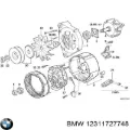 Діодний міст Volkswagen Golf 17