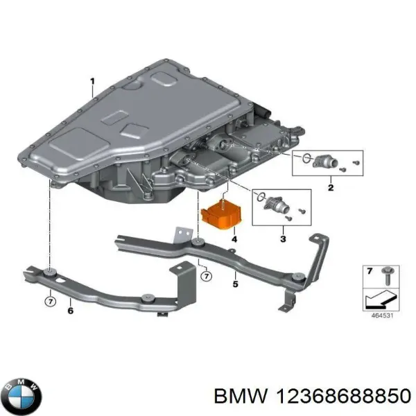 Інвертор струму 12368679696 BMW