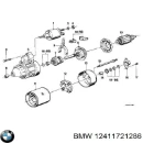Ремкомплект втягуюче реле стартера BMW 12411721286 Ремкомплект втягуюче реле стартера BMW 12411721286