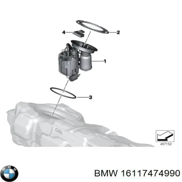  16117474990 BMW