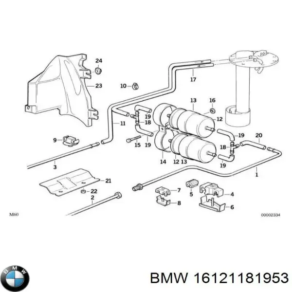  16121181953 BMW