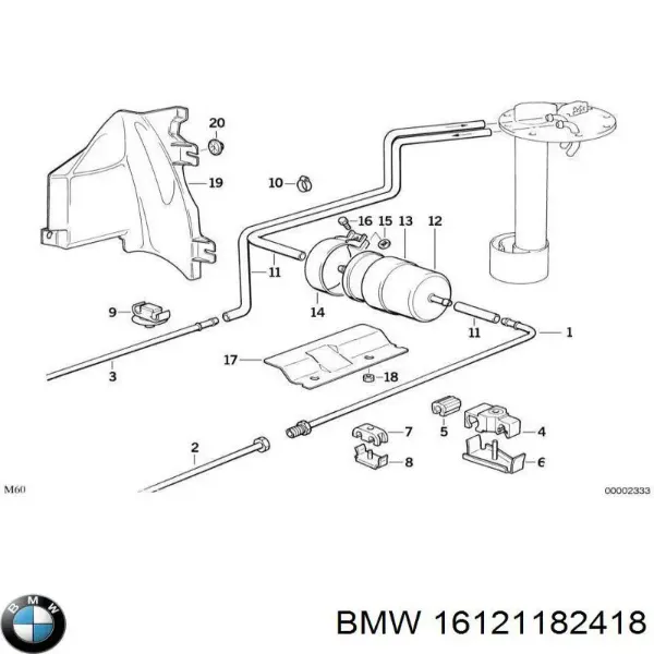  16121182418 BMW