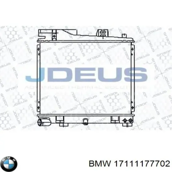 Радіатор 17111177702 BMW