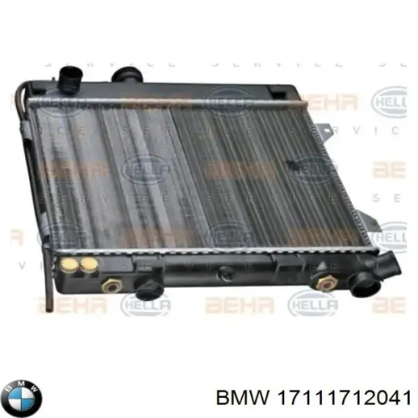 Радіатор 17111712041 BMW
