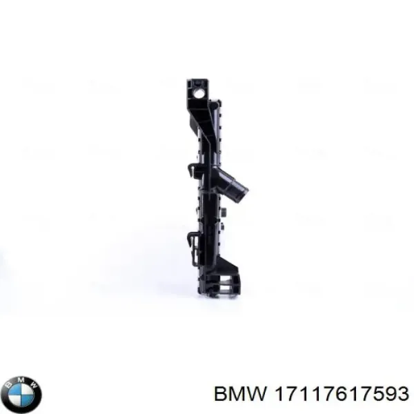 Радіатор 17117617593 BMW