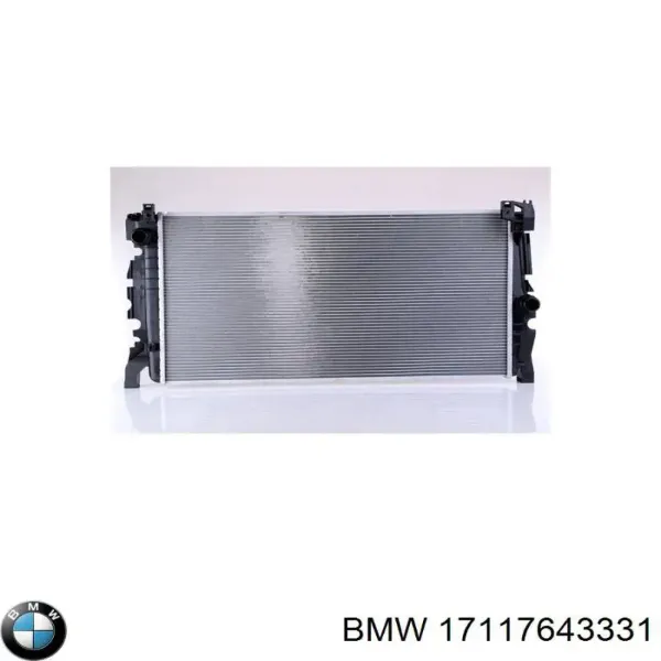Радіатор 17117643331 BMW