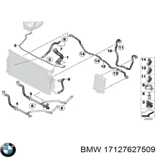  17127627509 BMW