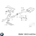 Глушник, центральна частина BMW 5 E39