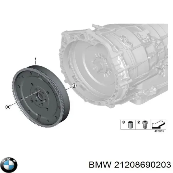 Маховик 21208690203 BMW