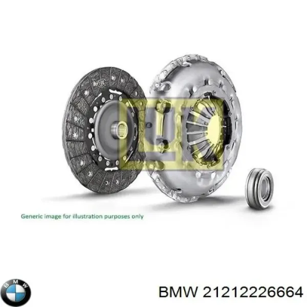 Диск зчеплення 21212226664 BMW