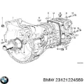 Сальник АКПП/КПП, вихідного/вторинного валу BMW 23121224559