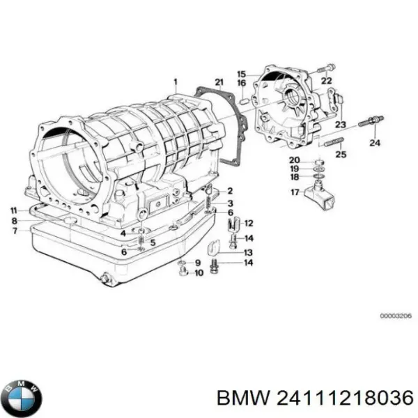  24111218036 BMW