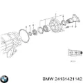 Сальник АКПП/КПП, вихідного/вторинного валу BMW X5 E53