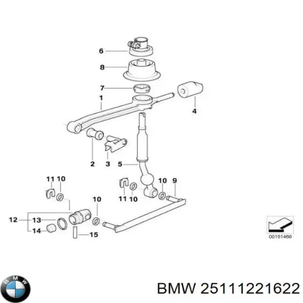  25111221622 BMW