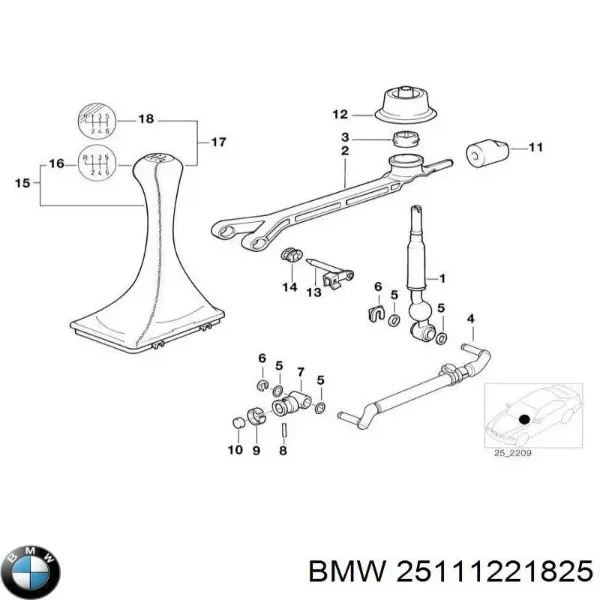  25111221825 BMW