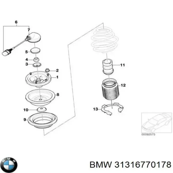  31316770178 BMW