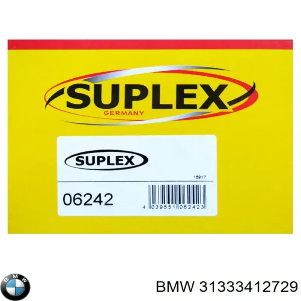 Пружина передня 31333412729 BMW