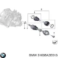 Ліва піввісь BMW X1 F48