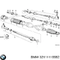 Тяга рульова в зборі, права BMW 32111115552