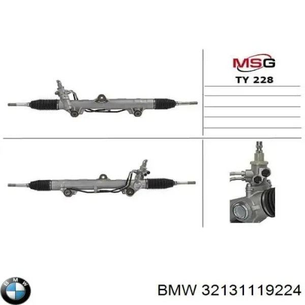 Рульова рейка BW9201R AGR