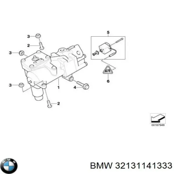 Рульова рейка 2907201 ZF Parts