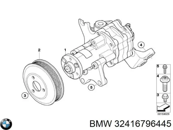 Насос ГУР 32416796445 BMW