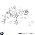 Сайлентблок задньої балки BMW 1134871