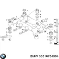 Сайлентблок задньої балки BMW 5 E60