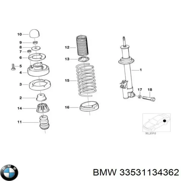  33531134362 BMW