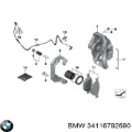 Супорт гальмівний передній правий BMW 5 F10