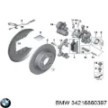 Супорт задній лівий BMW X1 F48