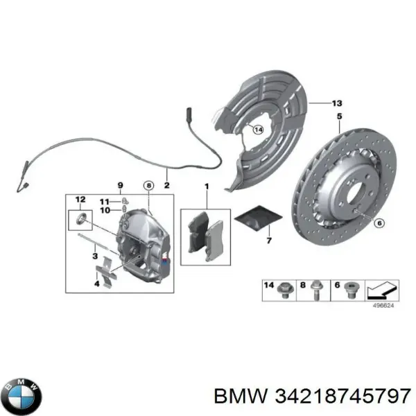  34218745797 BMW