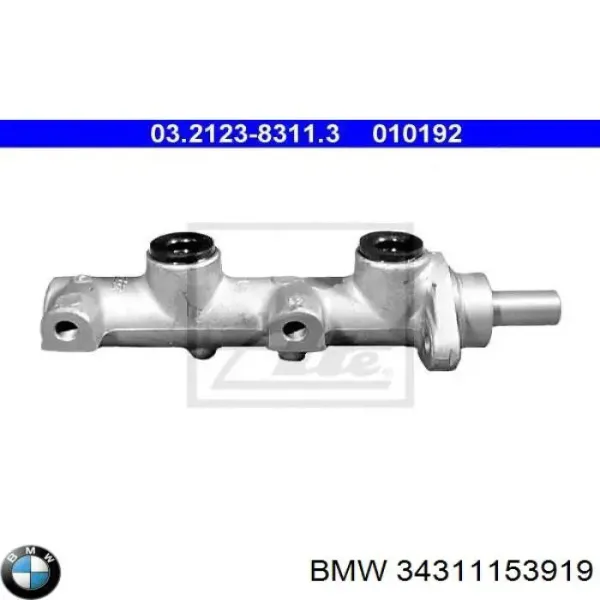 Головний гальмівний циліндр 34311153919 BMW