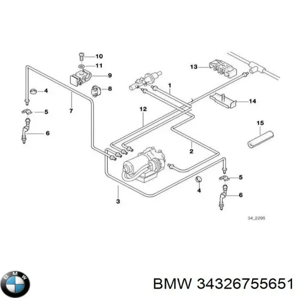  34326755651 BMW
