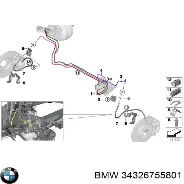  34326755801 BMW