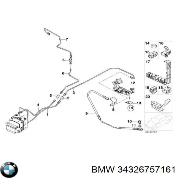  34326757161 BMW