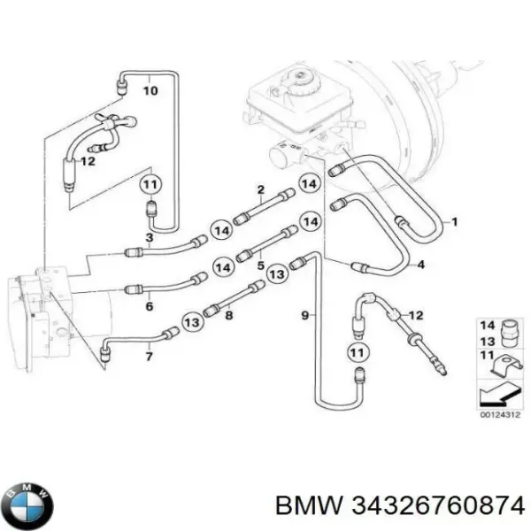 34326760874 BMW