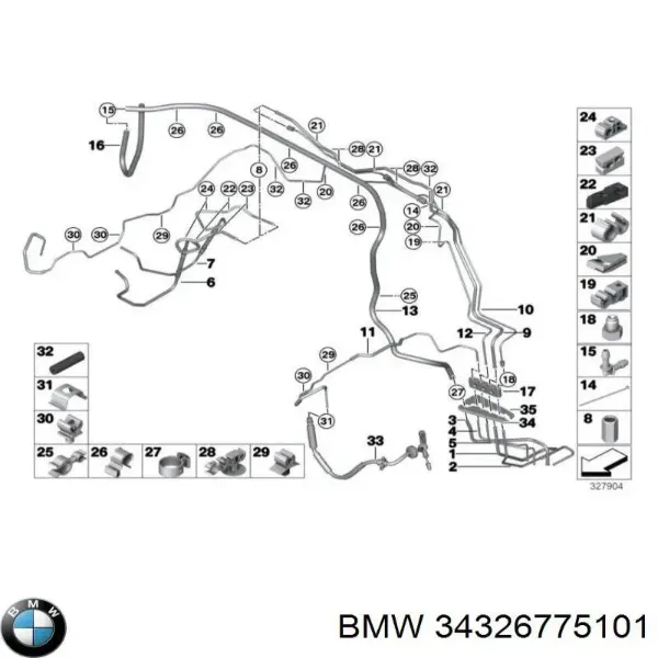  34326775101 BMW