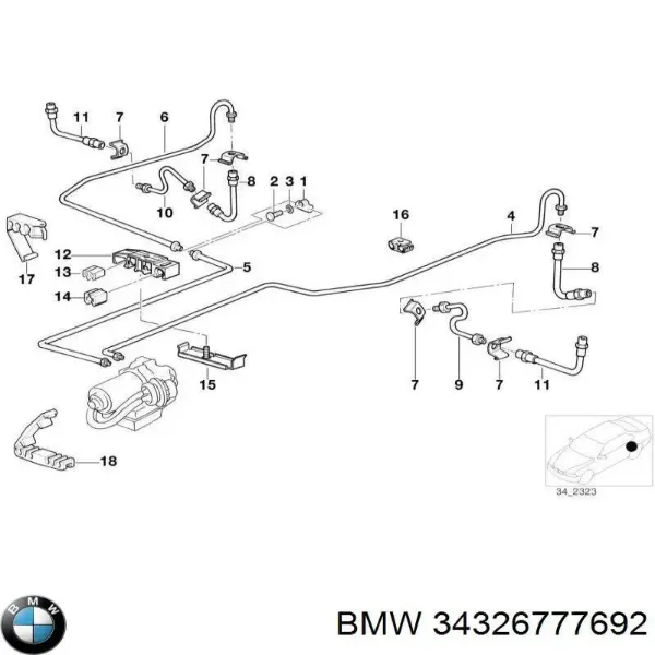  34326777692 BMW