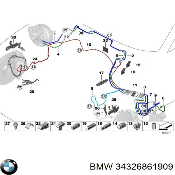  34326861909 BMW