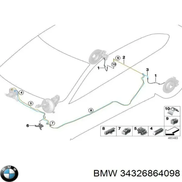 34326864098 BMW