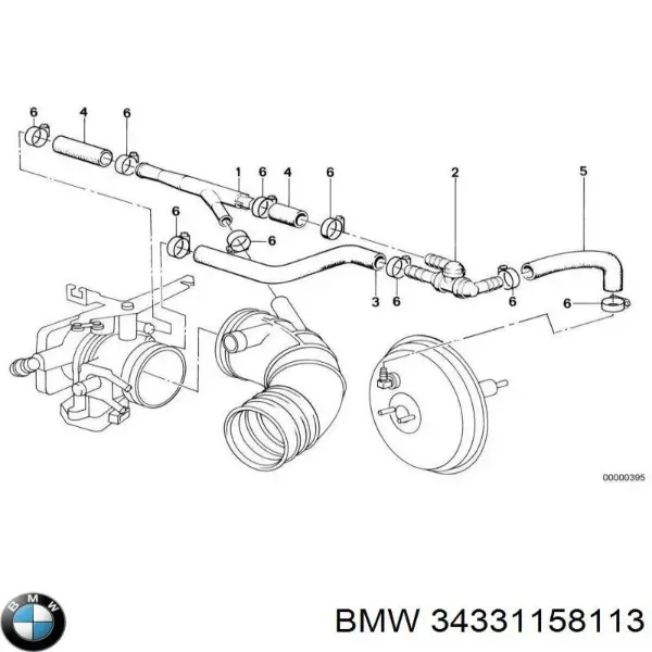 34331158113 BMW