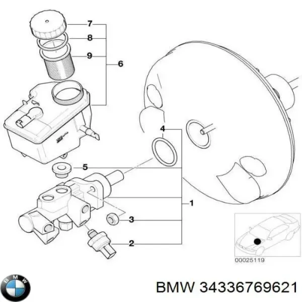  34336769621 BMW