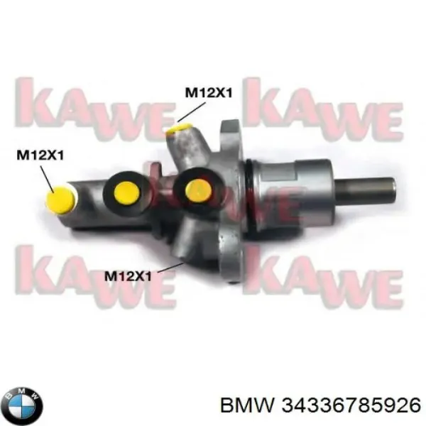 Головний гальмівний циліндр 34336785926 BMW